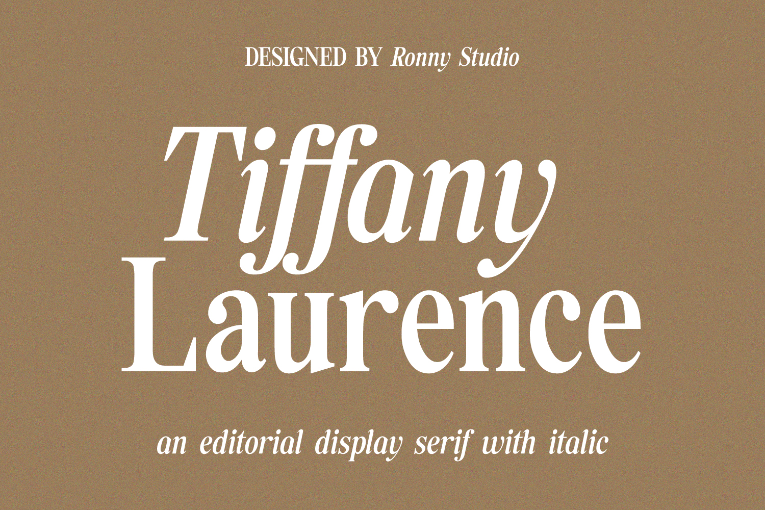 What Font Does Tiffany & Co Use?